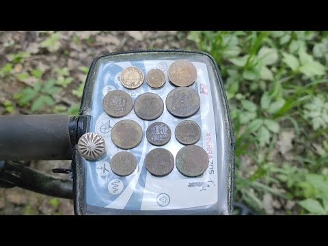 Видео: Minelab x-terra 705 с моно катушкой  7.5kHz  от старенького  Minelab T54  Терка 705 АРХИВ 05.2023.