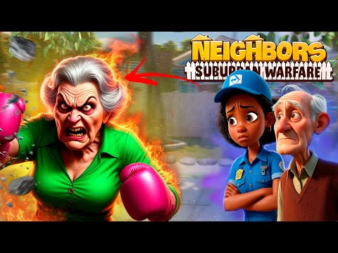 Видео: ЭТА ИГРА ВЗОРВАЛА Ж*ПУ ДРУГУ!! | Neighbors: Suburban Warfare #2