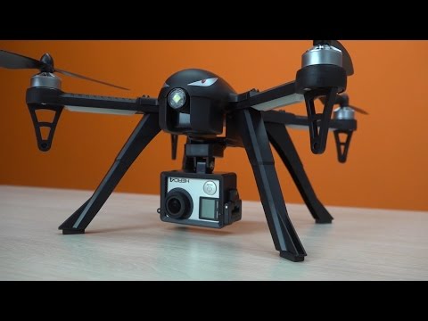 Видео: ХИТ сезона для отрыва ... Квадрокоптер MJX Bugs 3 с подвесом под GoPro и Xiaomi