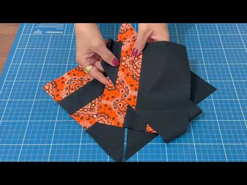 Видео: Посмотрите, какой КРАСИВЫЙ ЛОПУЧНЫЙ блок, СШИТЬ ЛЕГКО и РАЗНООБРАЗНО 🥰