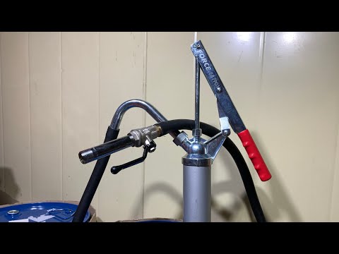 Видео: Насос Force для перекачки бензина.