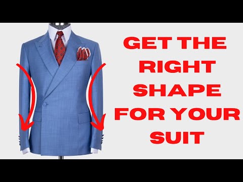 Видео: Получите идеальную форму вашего костюма с помощью этого секрета