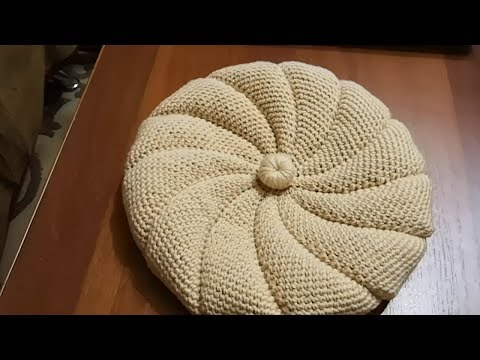 Видео: Берет теплый, крючком на любой размер.2Часть.