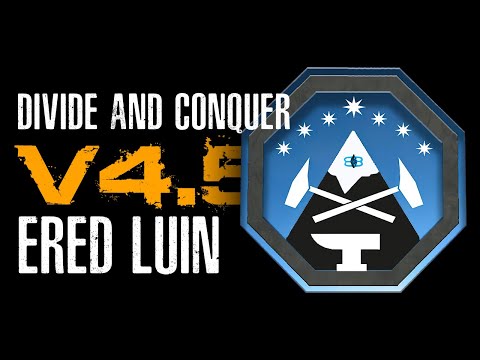 Видео: Divide & Conquer (V4.5): обзор фракции Гномы Синих Гор (Ered Luin Overview RUS)
