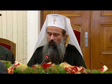 Видео: Среща на Българския патриарх Даниил и митрополити от Св. Синод с президента Румен Радев
