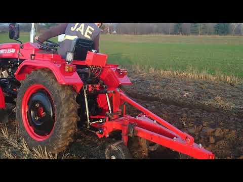 Видео: Новий трактор, старий плуг і очікуваний результат. ДМТЗ 254В з плугом Віракс 2-25 завершення сезону