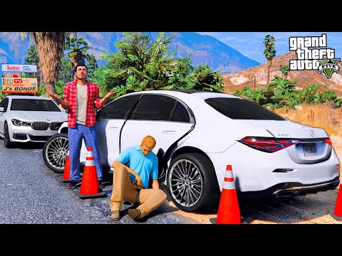 Видео: ОТЕЦ И СЫН В GTA 5 - СЫН БОССА ПОПАЛ В СТРАШНУЮ АВАРИЮ НА MERCEDES S500! 🌊ВОТЕР