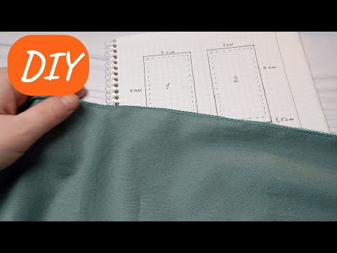 Видео: 🔥 Легко для начинающих! 🔥 Как вшить молнию в пододеяльник: попробуйте этот способ хотя бы раз!