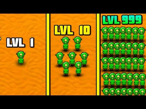 Видео: ЭВОЛЮЦИЯ МОНСТРОВ ЧТОБЫ СОЖРАТЬ ВСЕХ ЛЮДЕЙ В ИГРЕ DEFENDER IDLE!