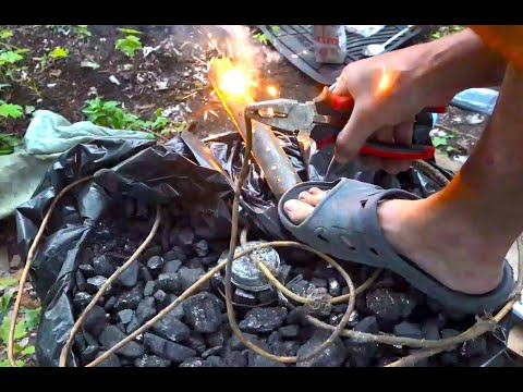 Видео: Смотреть Всем, Огромная  Сварочная Батарея!