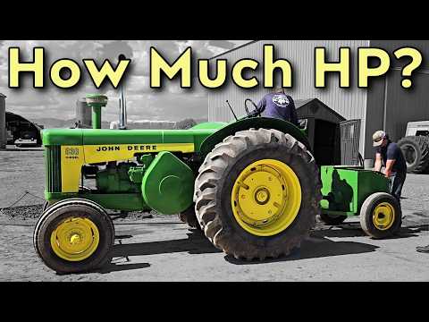 Видео: John Deere 830 Dyno — большая мощность!