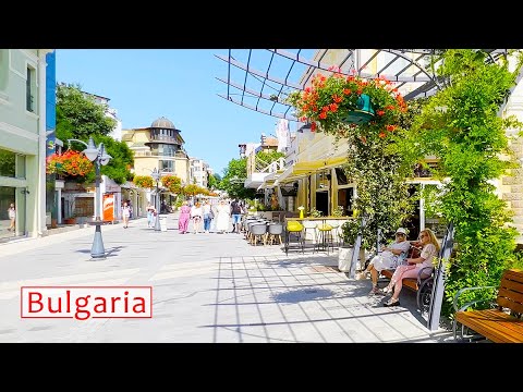 Видео: Болгария. Старый город, Бургас. Удивительная прогулка по красивому городу.