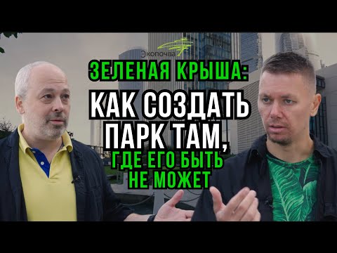 Видео: Как превратить крышу в цветущий сад? | Большое интервью о зеленых кровлях #озеленениекровель