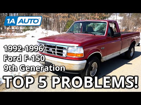 Видео: 5 основных проблем Ford F-150 Truck 1992-1996 9-го поколения