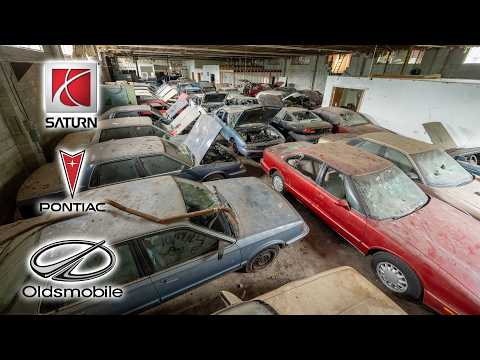 Видео: Более 100 брошенных классических автомобилей найдены уничтоженными! Редкие и малопробеговые автом...