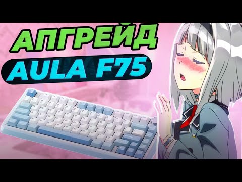 Видео: ПЕРВЫЙ В МИРЕ АПГРЕЙД AULA F75 | УЛУЧШИЛ ДО НЕ УЗНАВАЕМОСТИ | ТЕПЕРЬ ТОЧНО ЛУЧШИЙ ЗВУК !!!