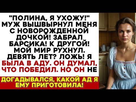 Видео: Мой Муж бросил меня с НОВОРОЖДЕННОЙ, сбежал к любовнице, но он не знал, какой АД я ему приготовила!