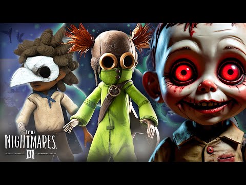 Видео: НОВЫЕ МАЛЕНЬКИЕ КОШМАРИКИ 3 ★ Little Nightmares 3 Прохождение Игры #1
