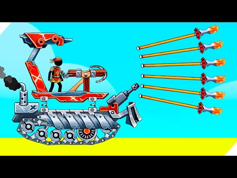 Видео: КАЧАЕМ МОНСТР ТАНК 2000! The Tank