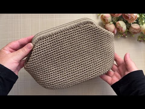Видео: Видеоурок по вязанию волшебной каркасной сумки