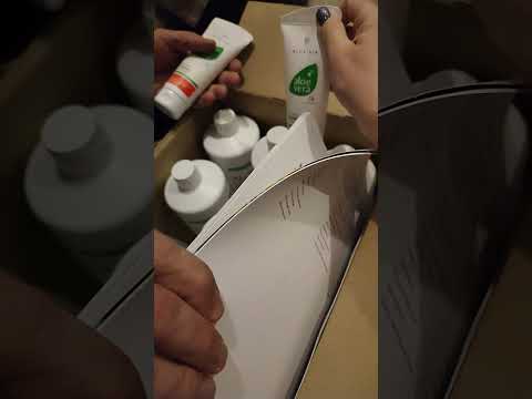Видео: Распаковочка посылки от немецкой компании LR health & beauty