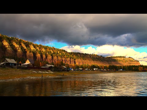 Видео: Деревня #Шаманка на берегу реки Иркут #Автопутешествие