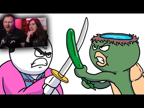 Видео: САМУРАЙСКИЕ ТРЕШОВЫЕ ИСТОРИИ 2! (Анимация) | РЕАКЦИЯ на Добряка