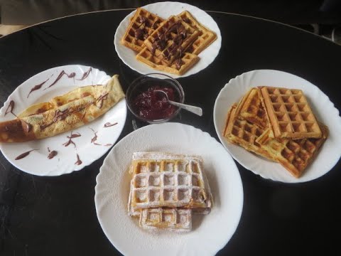 Видео: 🧇🥞 Гофрети и Палачинки🧇🥞 -2 в 1/Бързо, лесно и вкусно за начинаещи🧇🥞