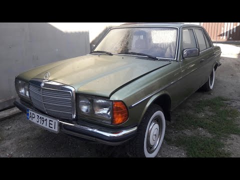 Видео: Mercedes-Benz W123  подготовка к ремонту.часть 1 разборка.
