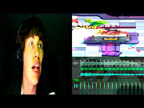 Видео: клеш рояль 8 и параллельно делаю трек feng XO