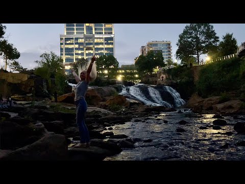 Видео: Центр Гринвилля. Прогулка