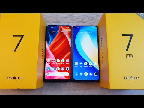 Видео: REALME 7 VS REALME 7 5G - ПОЧТИ КЛОНЫ, НО РАЗНИЦА ЕСТЬ! ПОЛНОЕ СРАВНЕНИЕ