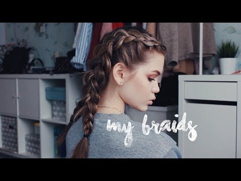 Видео: КАК ЗАПЛЕСТИ ФРАНЦУЗСКИЕ КОСЫ / Rita Perskaya