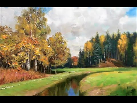 Видео: 🔝 ХуДоЖнИкИ | Живопись маслом | Рисуем вместе осенний пейзаж | Георгий Харченко