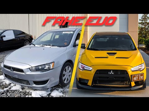 Видео: Превращаю мой LANCER в EVO X за 15 минут