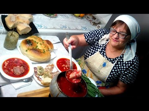 Видео: Борщ как из печи! Бабушкины рецепты - вкус детства!