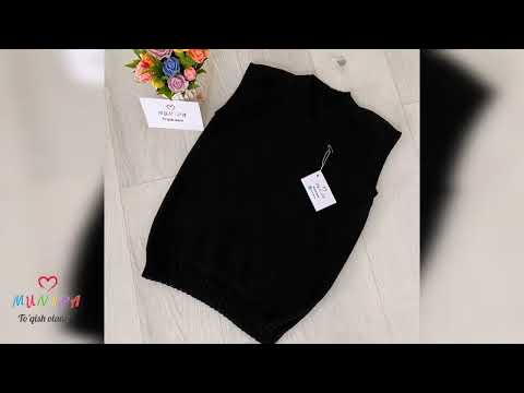 Видео: O'quvchilar uchun nimcha. Безрукавка. Экспресс мастер класс. #toqish.#вязание. #crochet. #örgü.