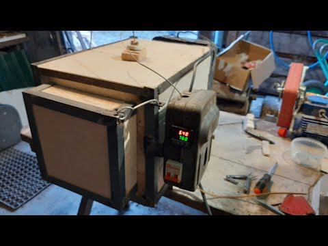 Видео: Сборка закалочной печи