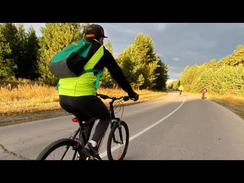 Видео: Велопрогулка Рождествено - Винновка