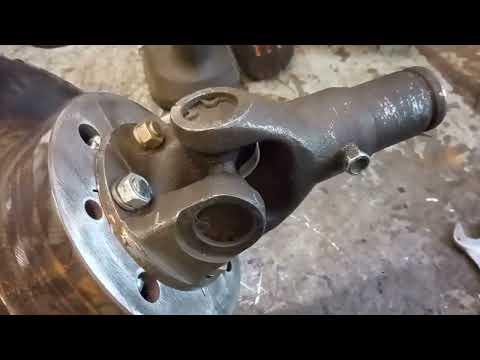 Видео: Установка тормозов на мини погрузчик, мои вариант.