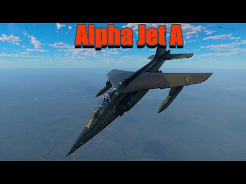 Видео: Alpha Jet A, То что ты искал, Обзор, War Thunder