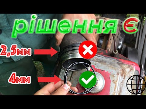 Видео: пішла вода з радіатора  в картер двигуна  китайський мотоблок 8 к.с заря/форте/кентавр/зубр