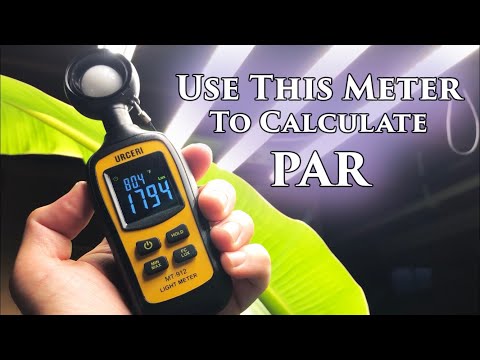 Видео: Люксметр Urceri MT-912 | Конвертировать люкс в фармакокинетический индекс