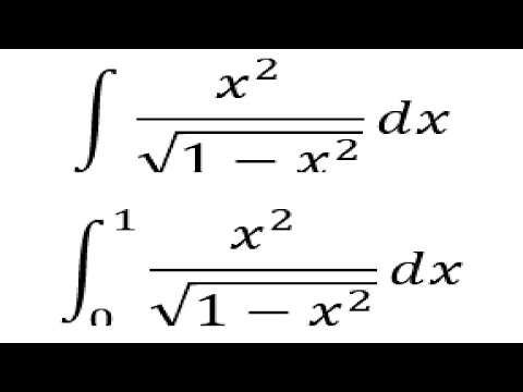 Видео: Тригонометрическая замена с синусом (упрощенная для начинающих)