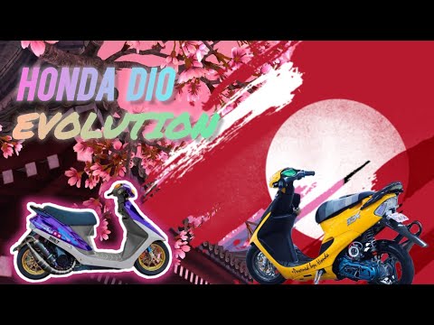 Видео: HONDA DIO История эволюции, от величия к закату..