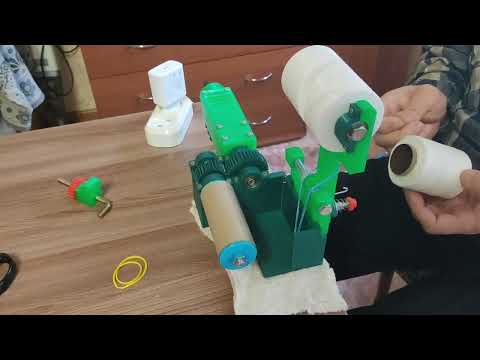 Видео: Моталка для пряжи на втулку электрическая