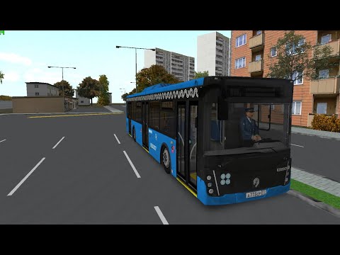 Видео: Автобус № 215 в ОМСИ 2 (3)