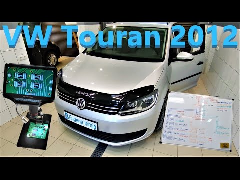 Видео: VW Touran 2012 - Гаснет приборка, снова CAN