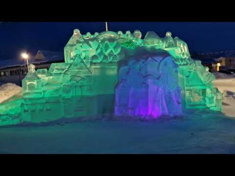 Видео: Атмосфера праздника а Радужном! 2025 наступил!