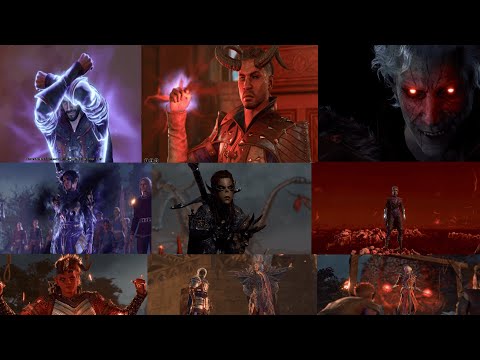 Видео: Все злые концовки (патч 7) (английские субтитры)